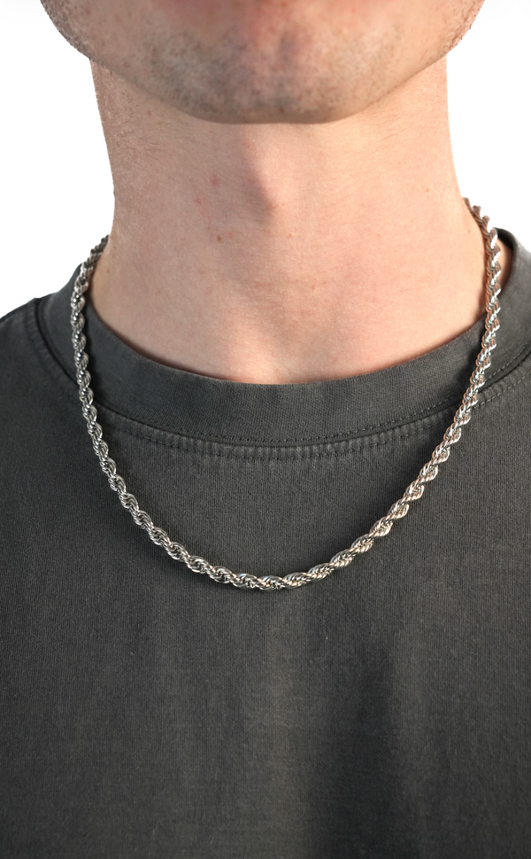 La Torsade Argent 5mm