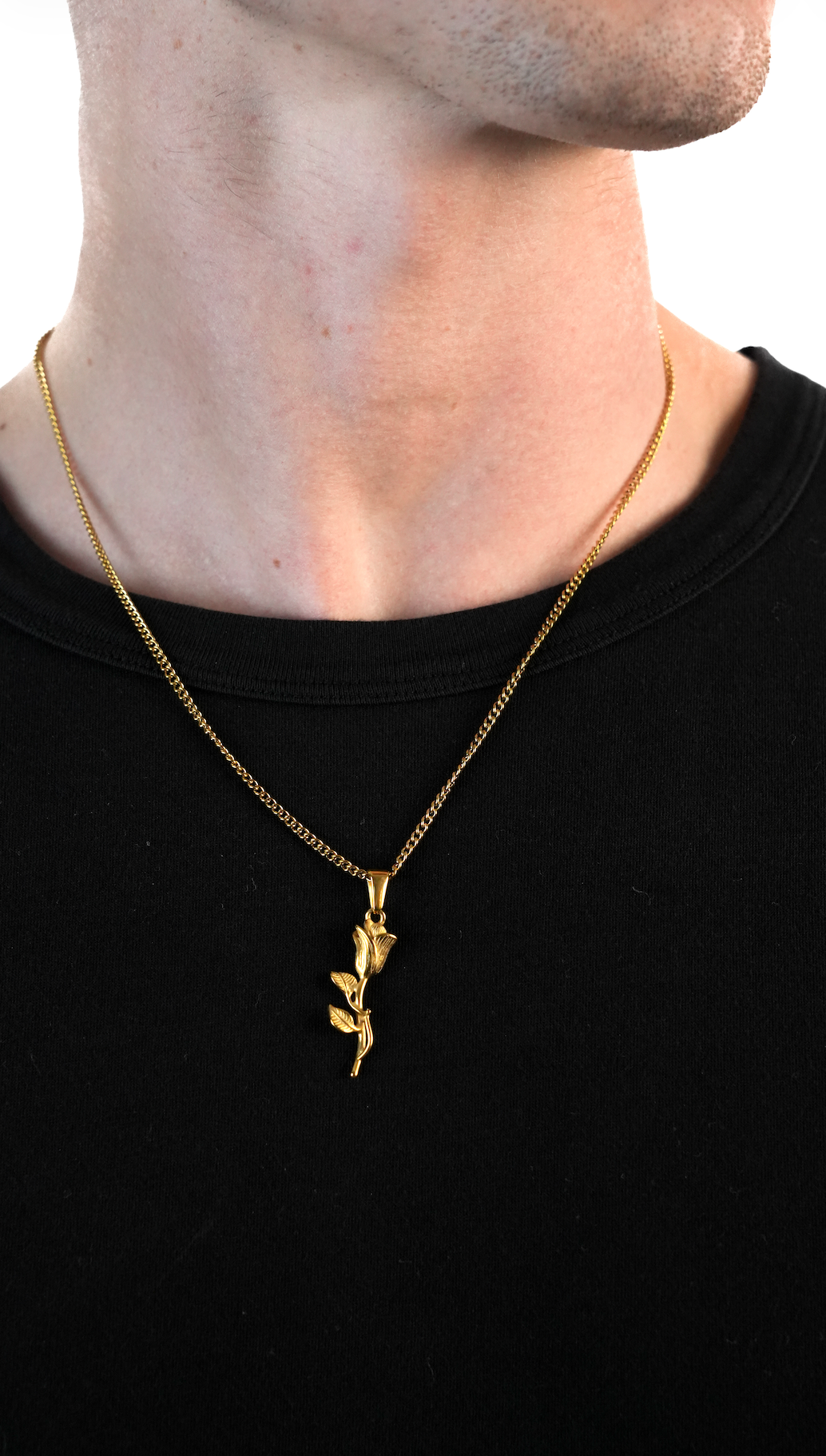 La Rose (or) | 316L Stainless Steel Jewelry | Dix sur Dix