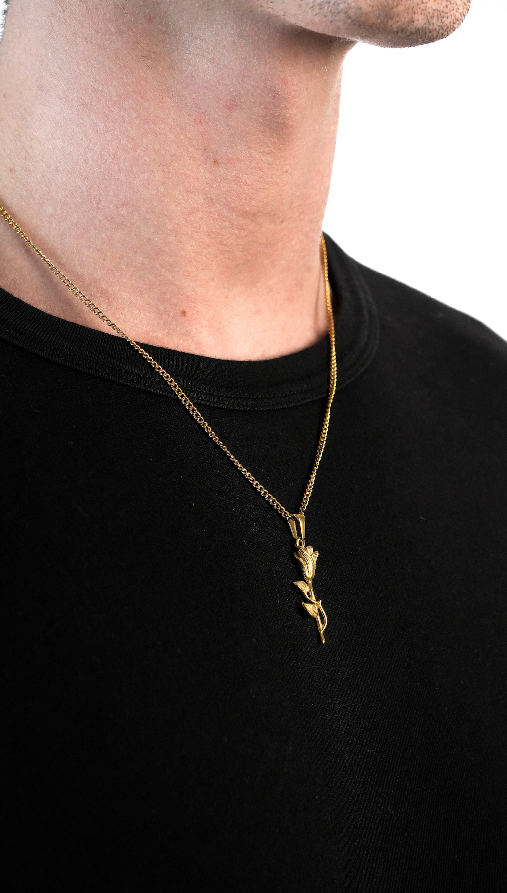 La Rose (or) | 316L Stainless Steel Jewelry | Dix sur Dix