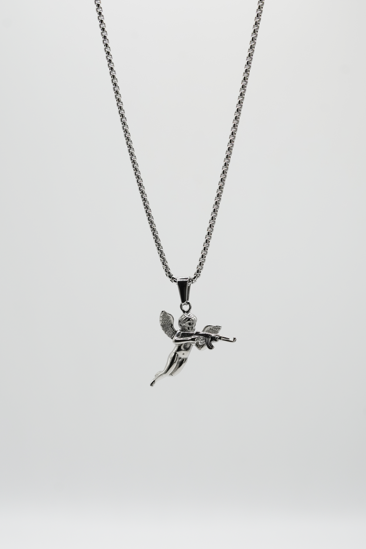 Cupidon Argent | 316L Stainless Steel Jewelry | Dix sur Dix