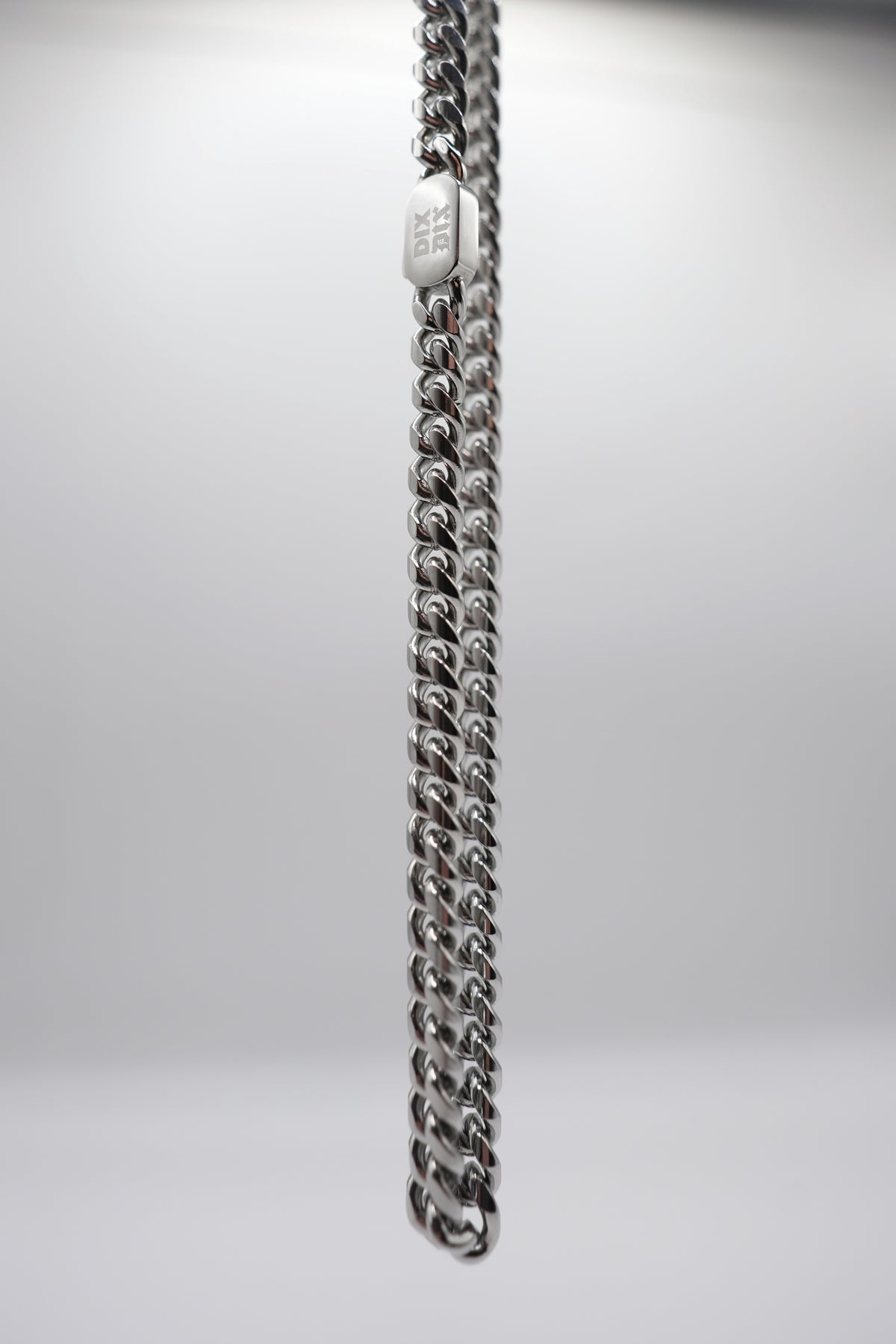 Miami 6mm (argent) | 316L Stainless Steel Jewelry | Dix sur Dix