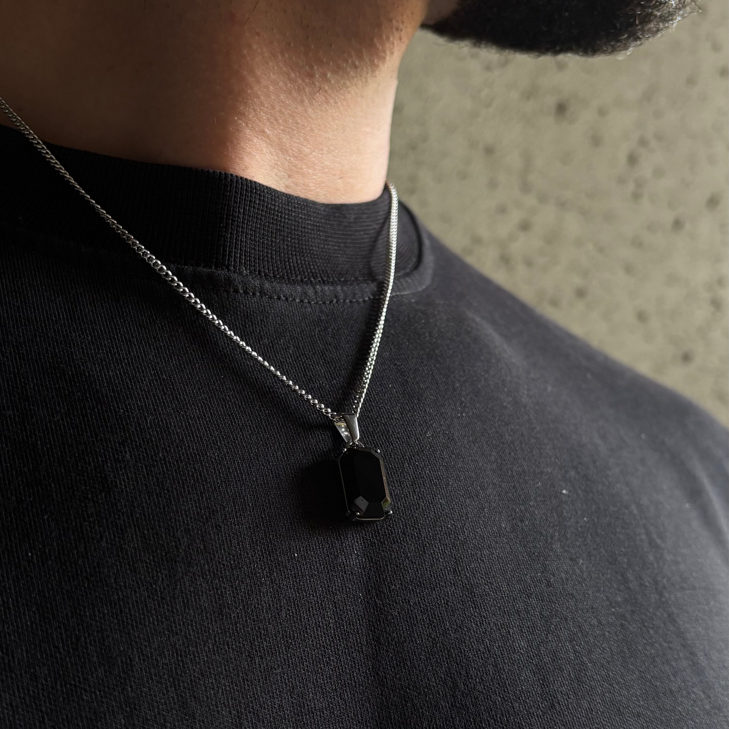 La Stone (argent) | 316L Stainless Steel Jewelry | Dix sur Dix