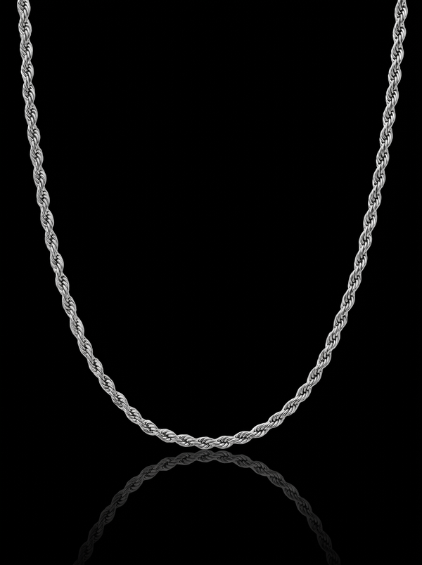 Torsade 3mm argent