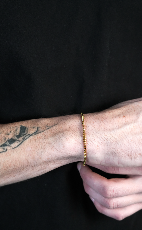 Bracelet minimaliste (or)