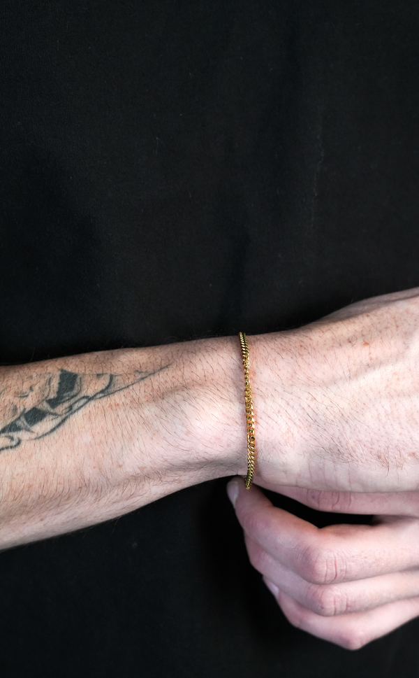 Bracelet minimaliste (or)