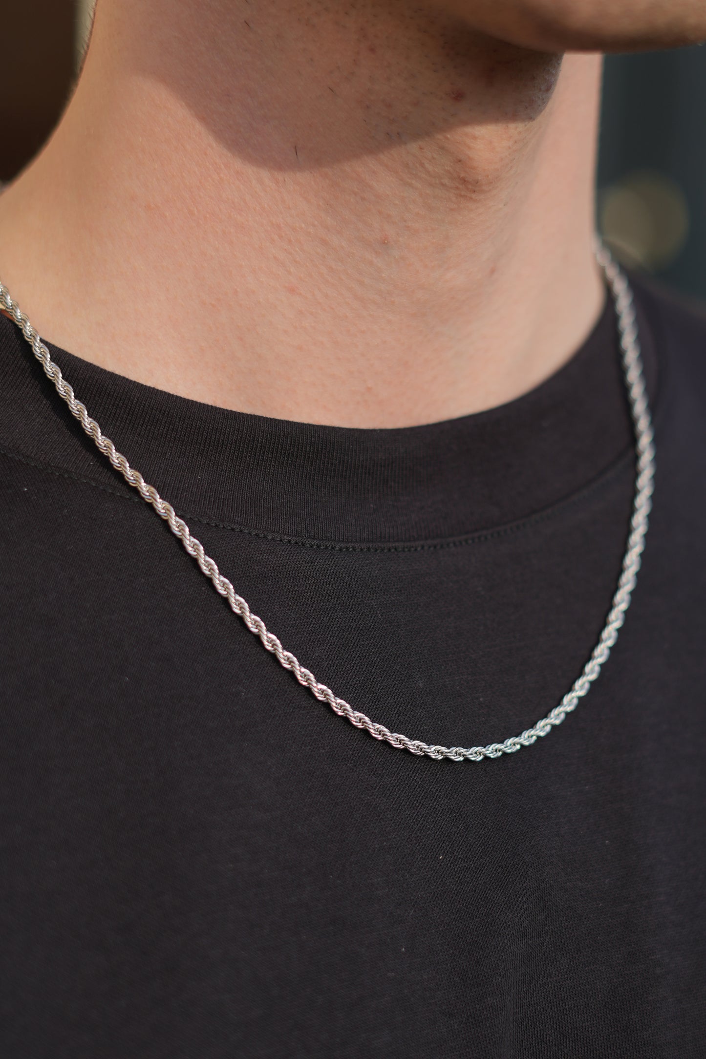 Torsade 3mm argent