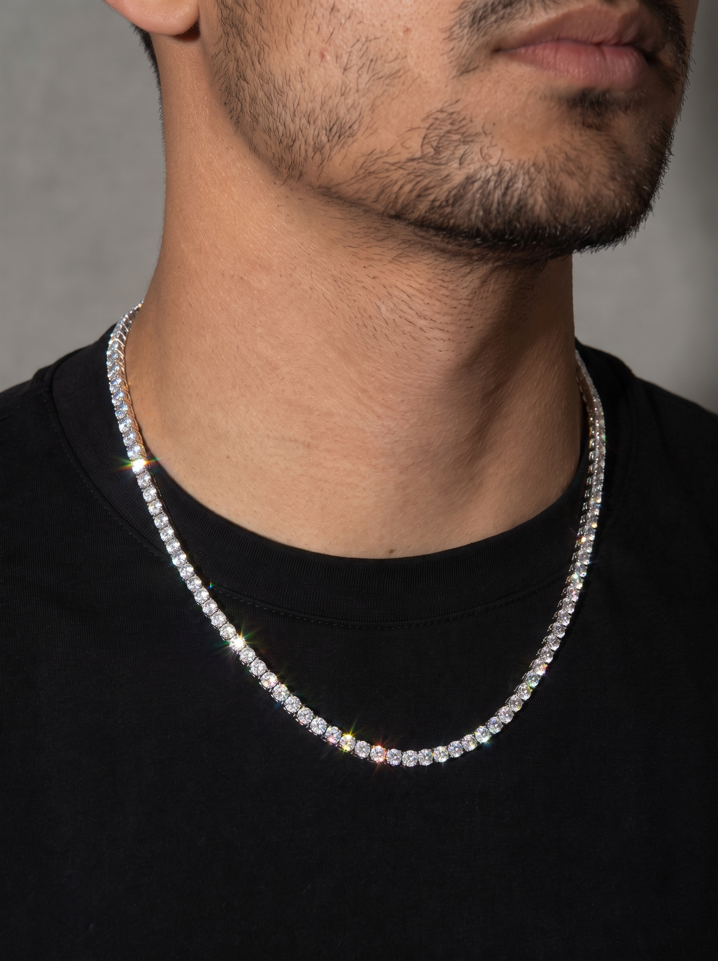 Tennis 5mm Moissanite VVS1