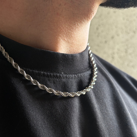 La Torsade Argent (5mm)