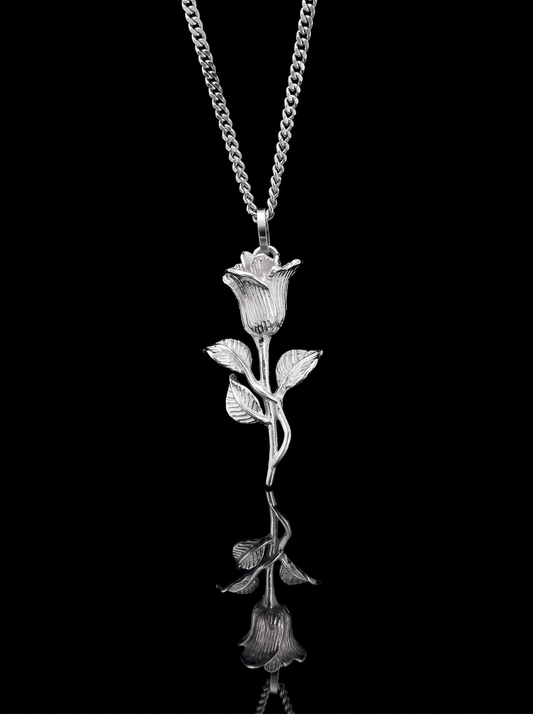 La rose (argent)
